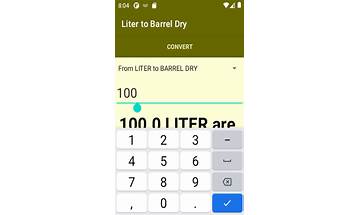 Liter to Barrel Dry converter for Android - Download the APK from Habererciyes